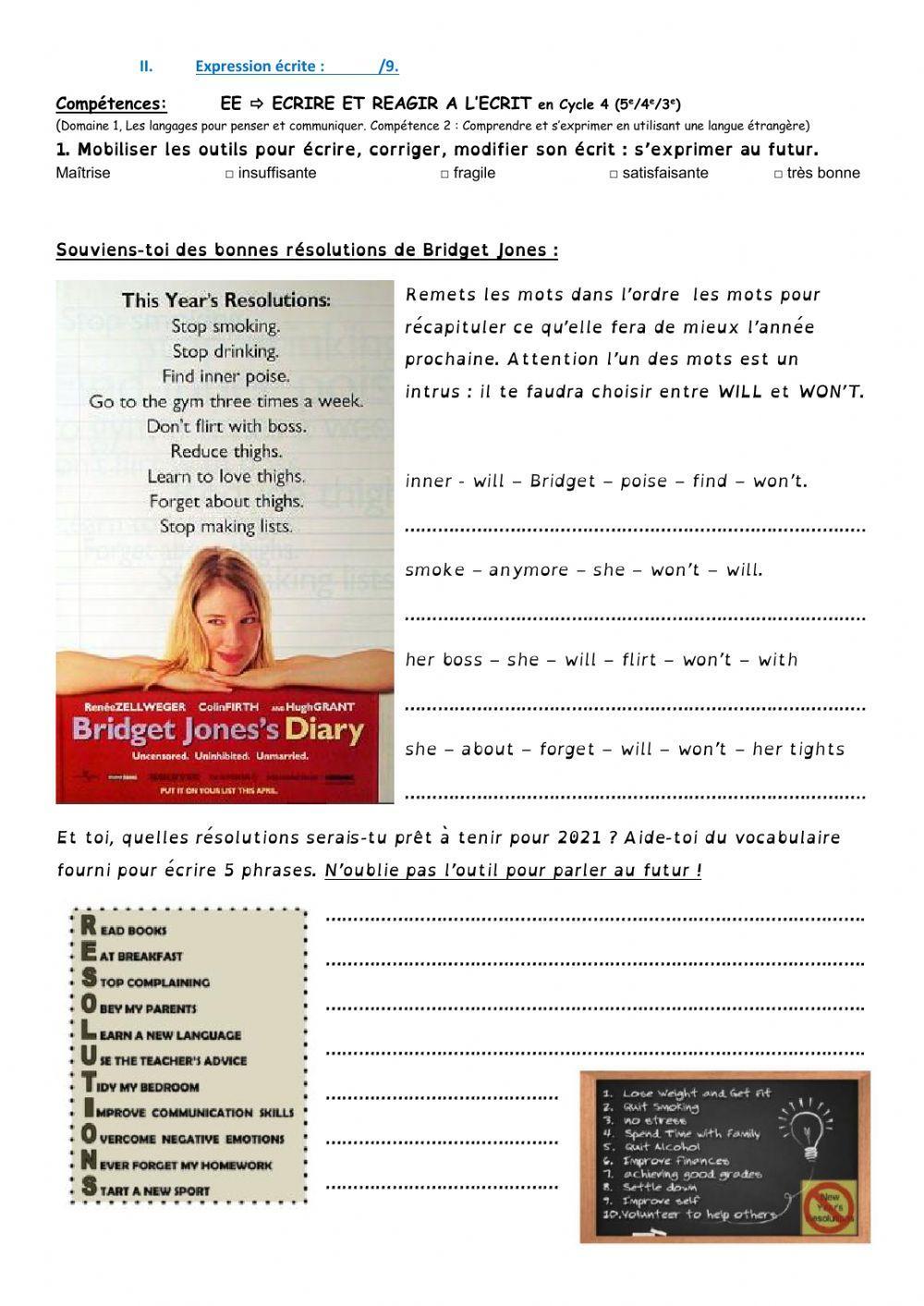 Evaluation sommative Séquence 3 5A PAP