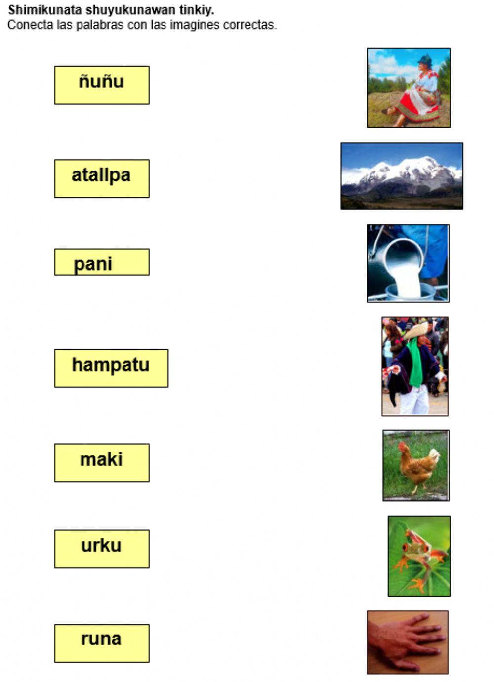 Relación de palabras