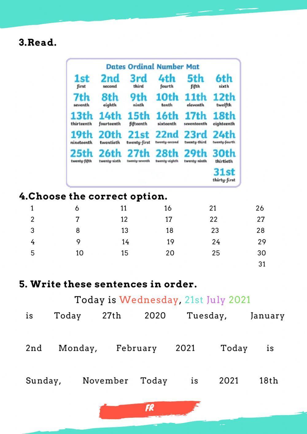 Writing the date in British English