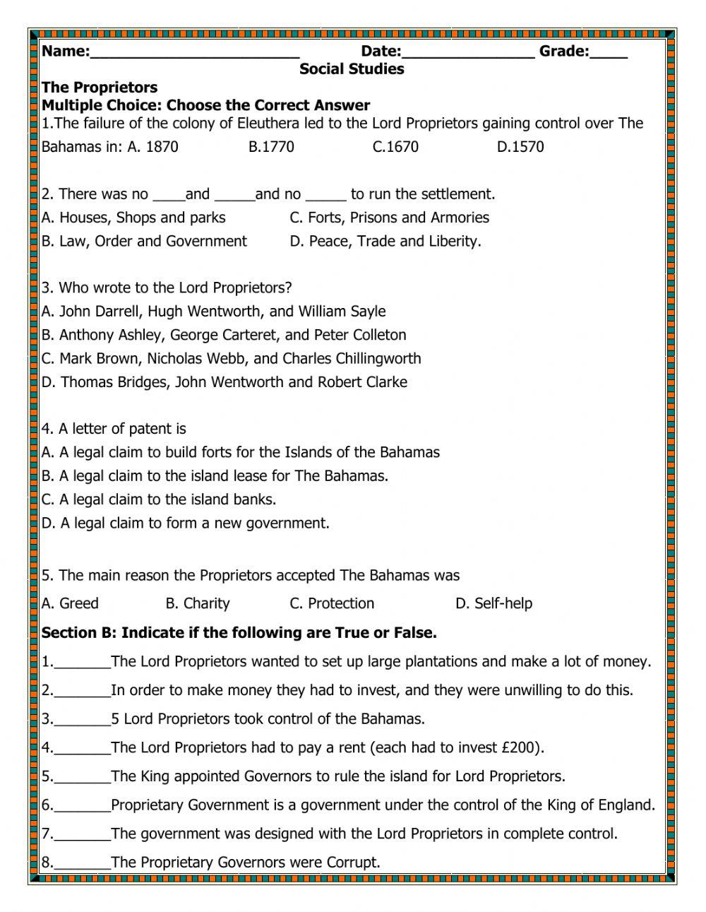 Proprietary Government