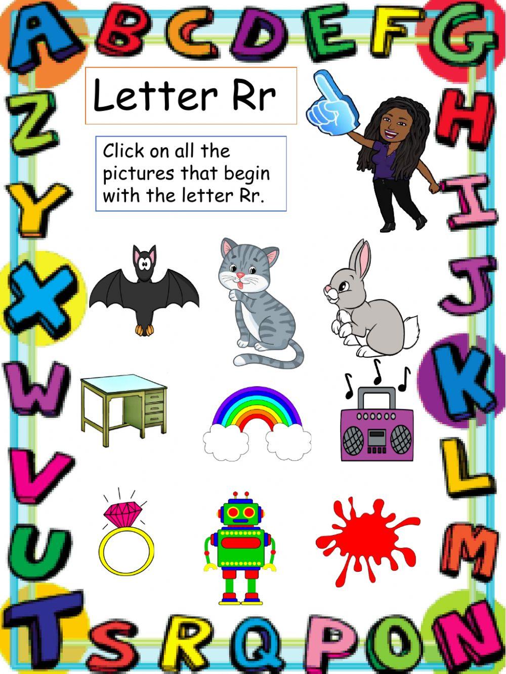 Letter Rr