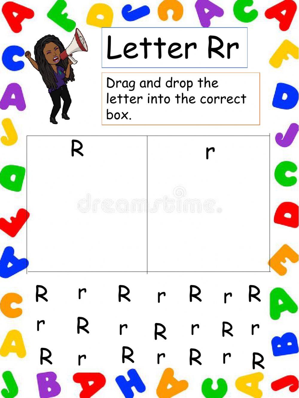 Letter Rr