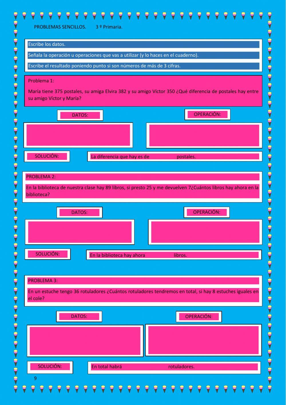 Resolución de problemas 9