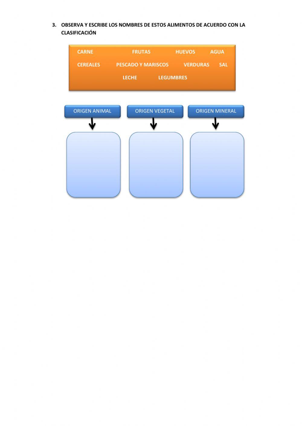 Mi cuerpo y alimentación saludable
