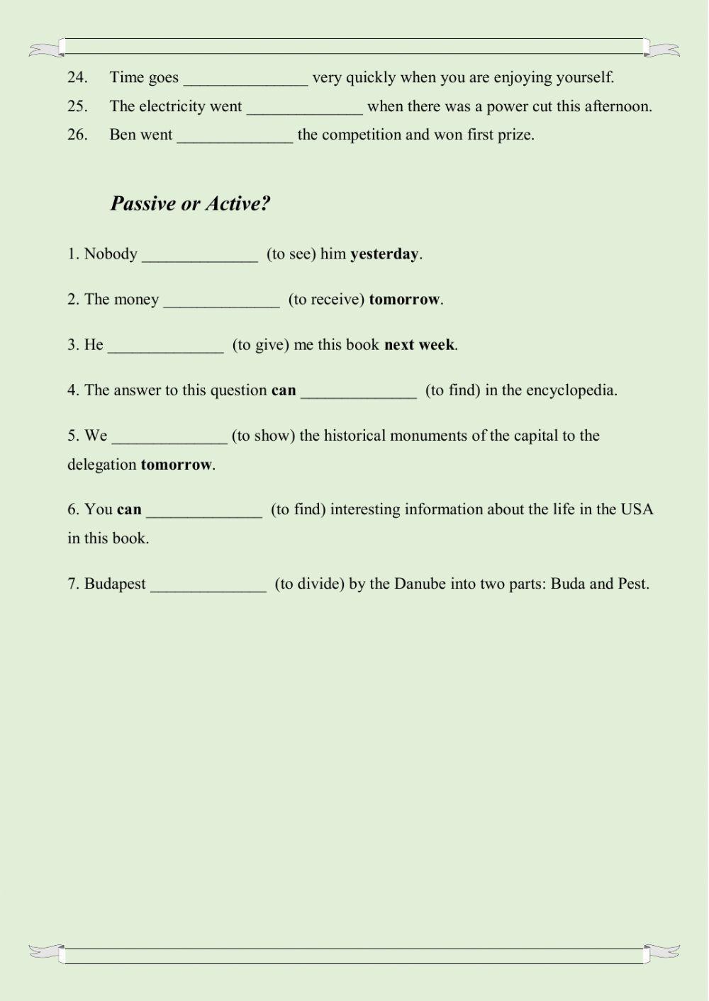 Spotlight 11, Module 4. Phrasal verb go