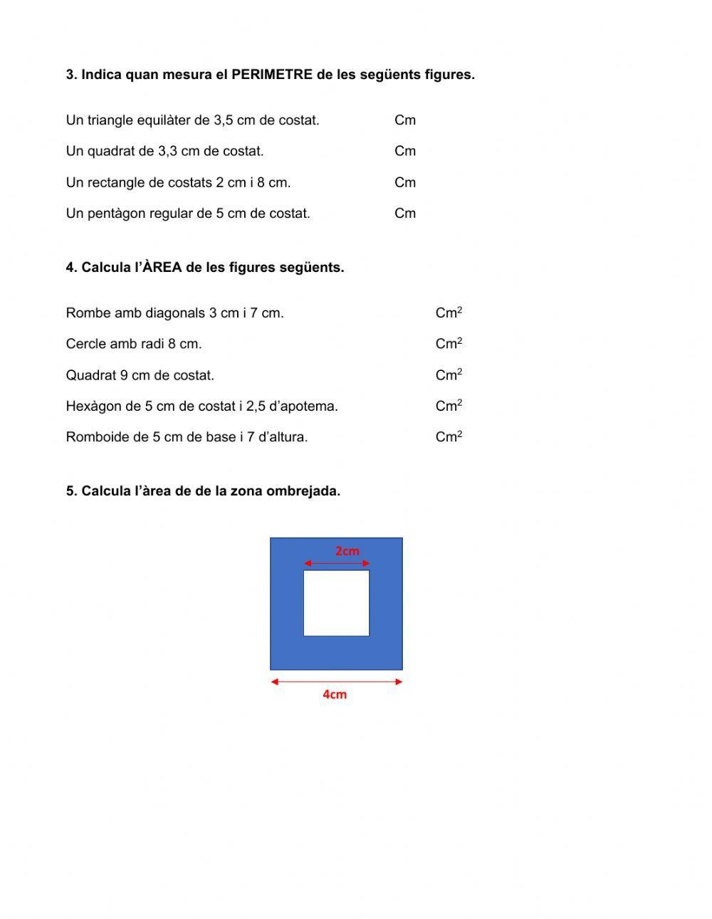 Àrea figures planes