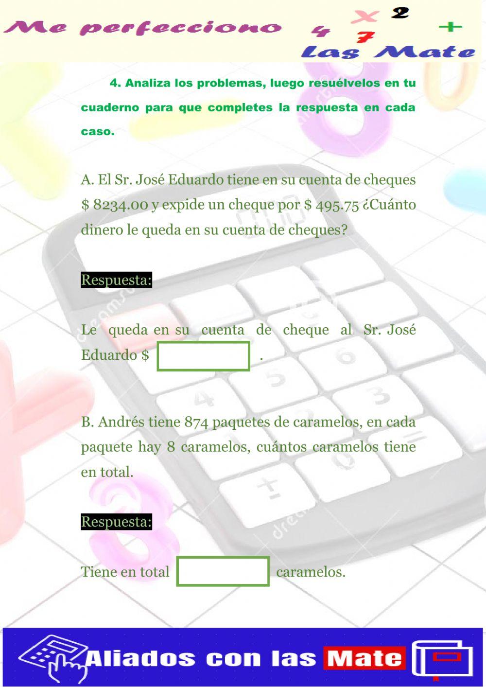 Actividades variadas