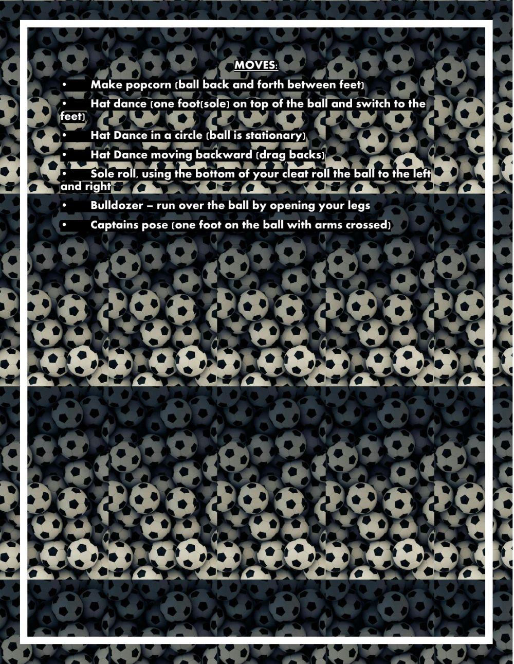 Soccer Dribbling Notes