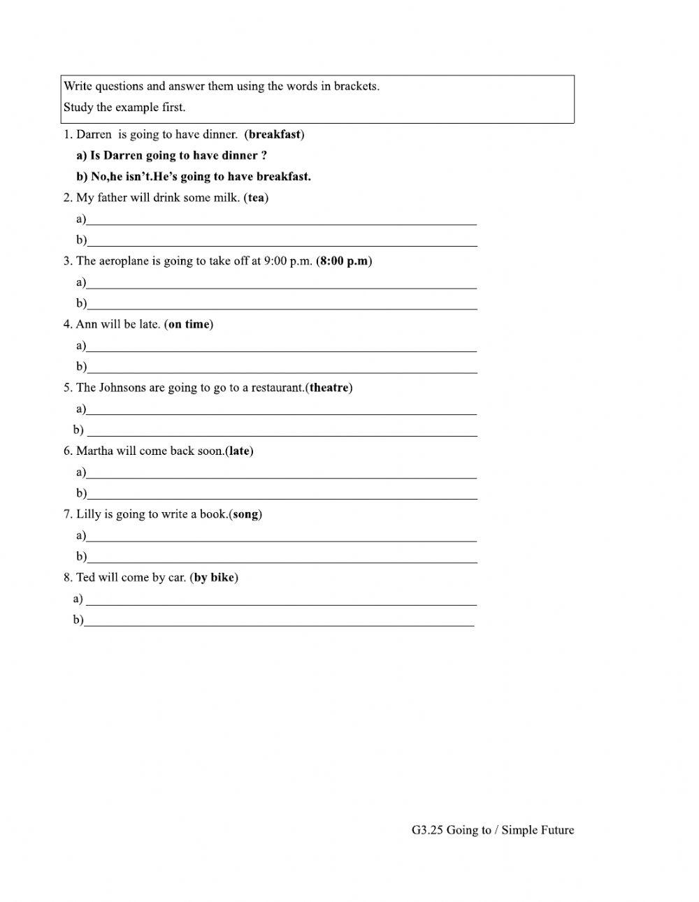 Csenior Worksheet 25