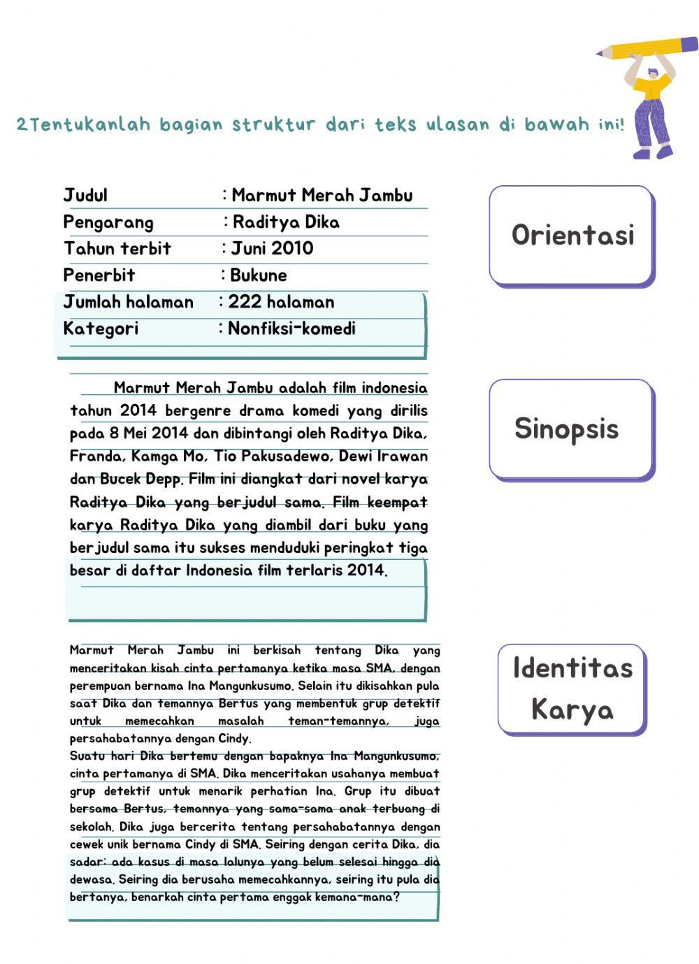 Struktur Teks Ulasan