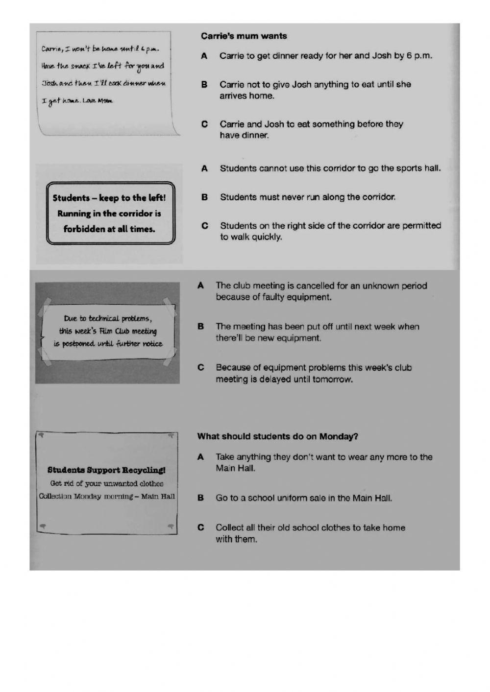 Term Test 1 - 9th grade