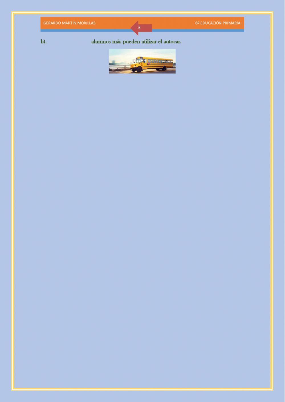 Resolución de problemas. Ficha 11.