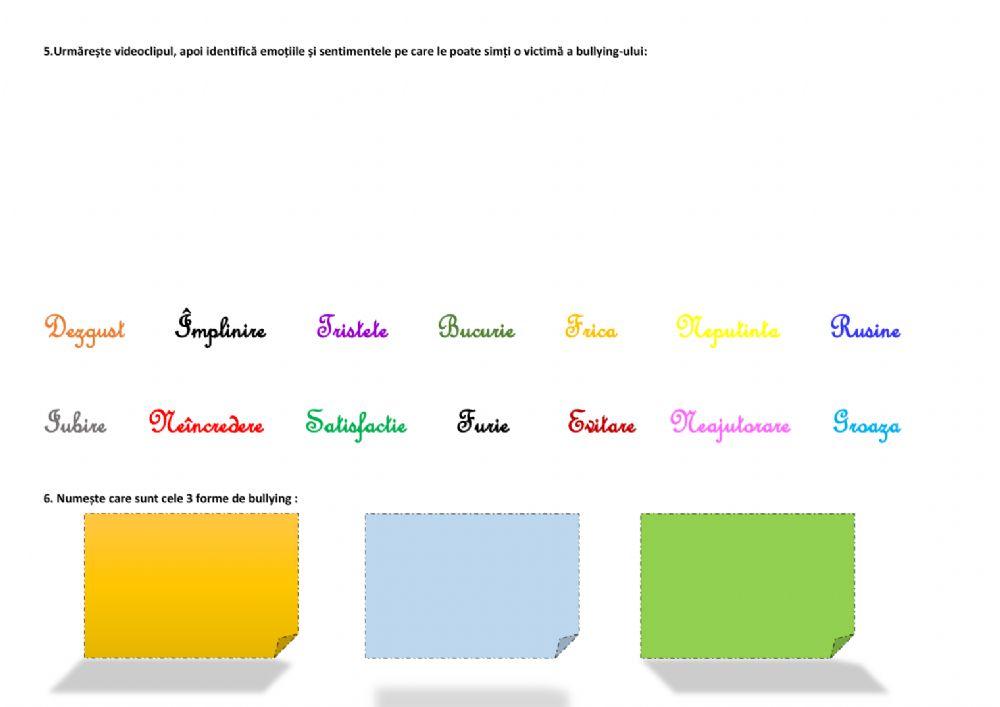 Test-  Societatea interculturala+bullying