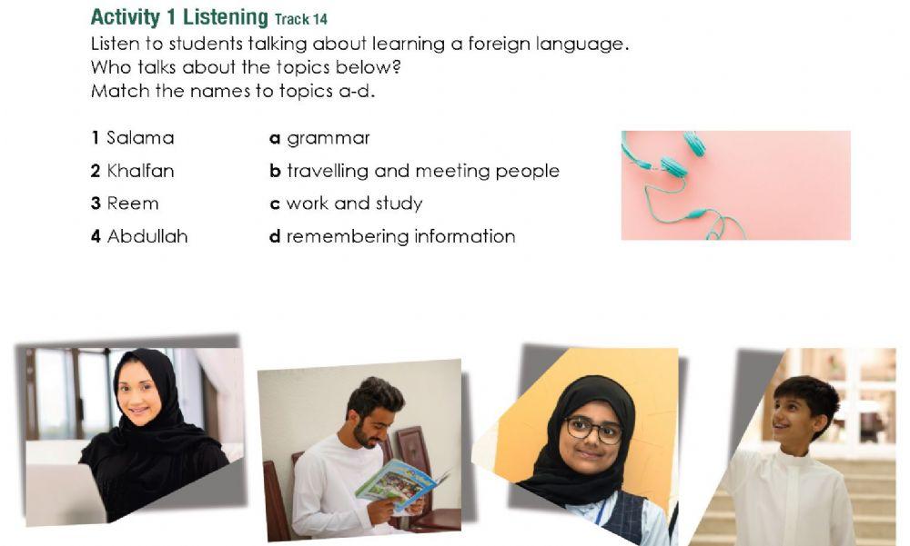 Access 8 - Unit 5 - Lesson 1 - Act 1