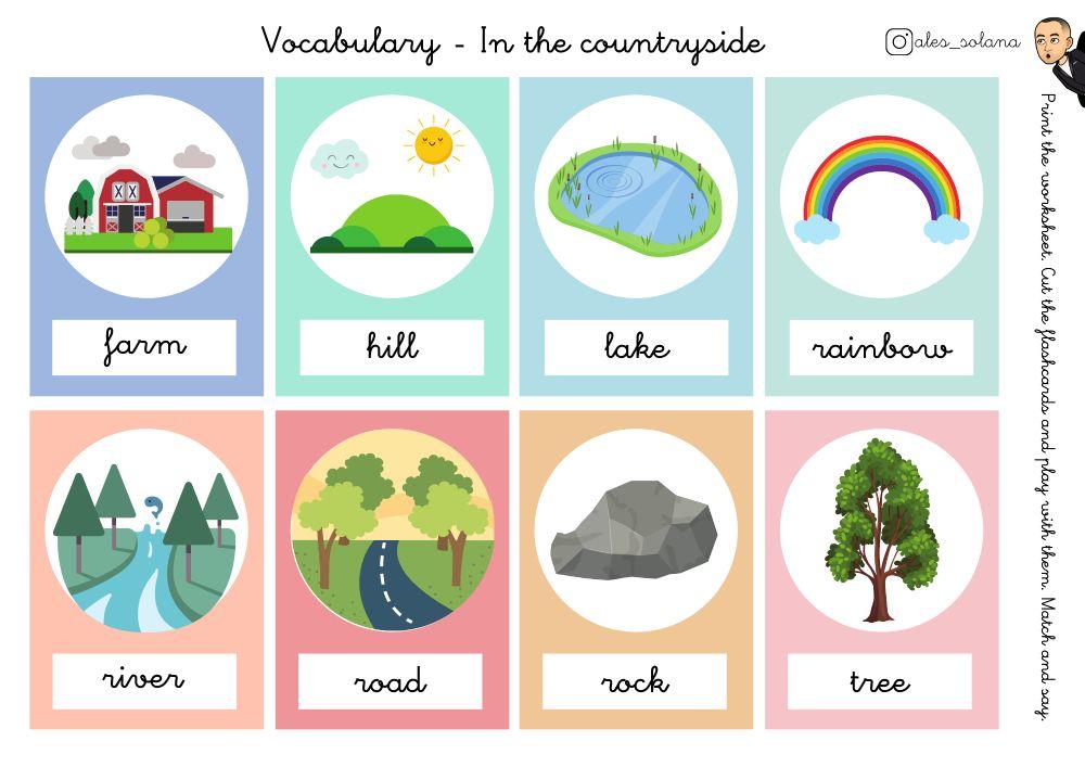 Vocabulary - In the countryside