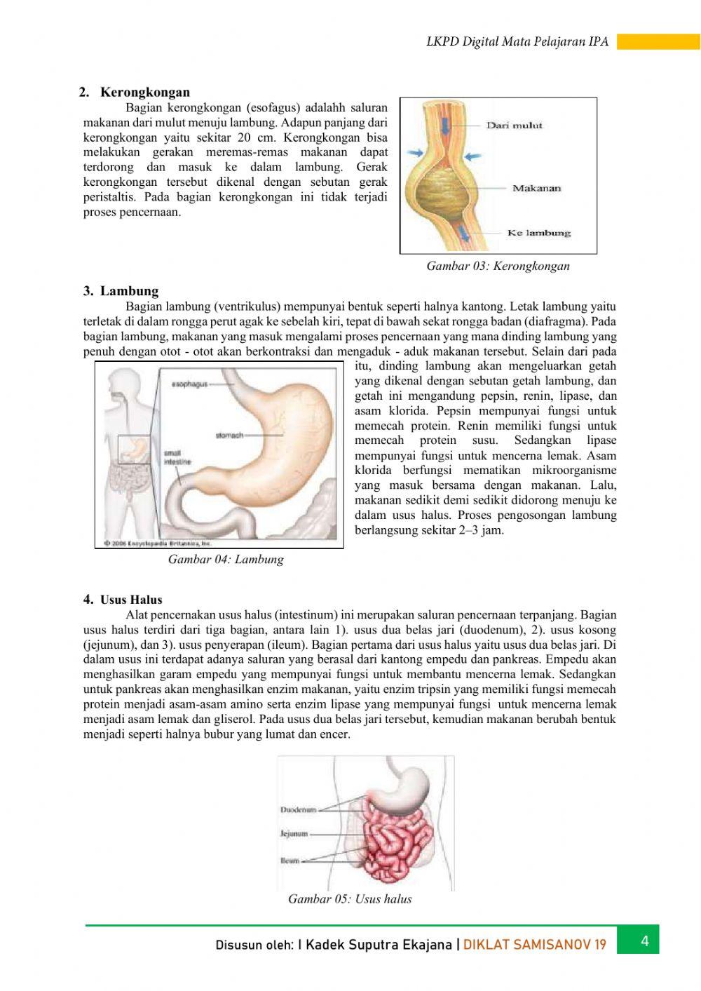 LKPD Digital Mata Pelajaran IPA