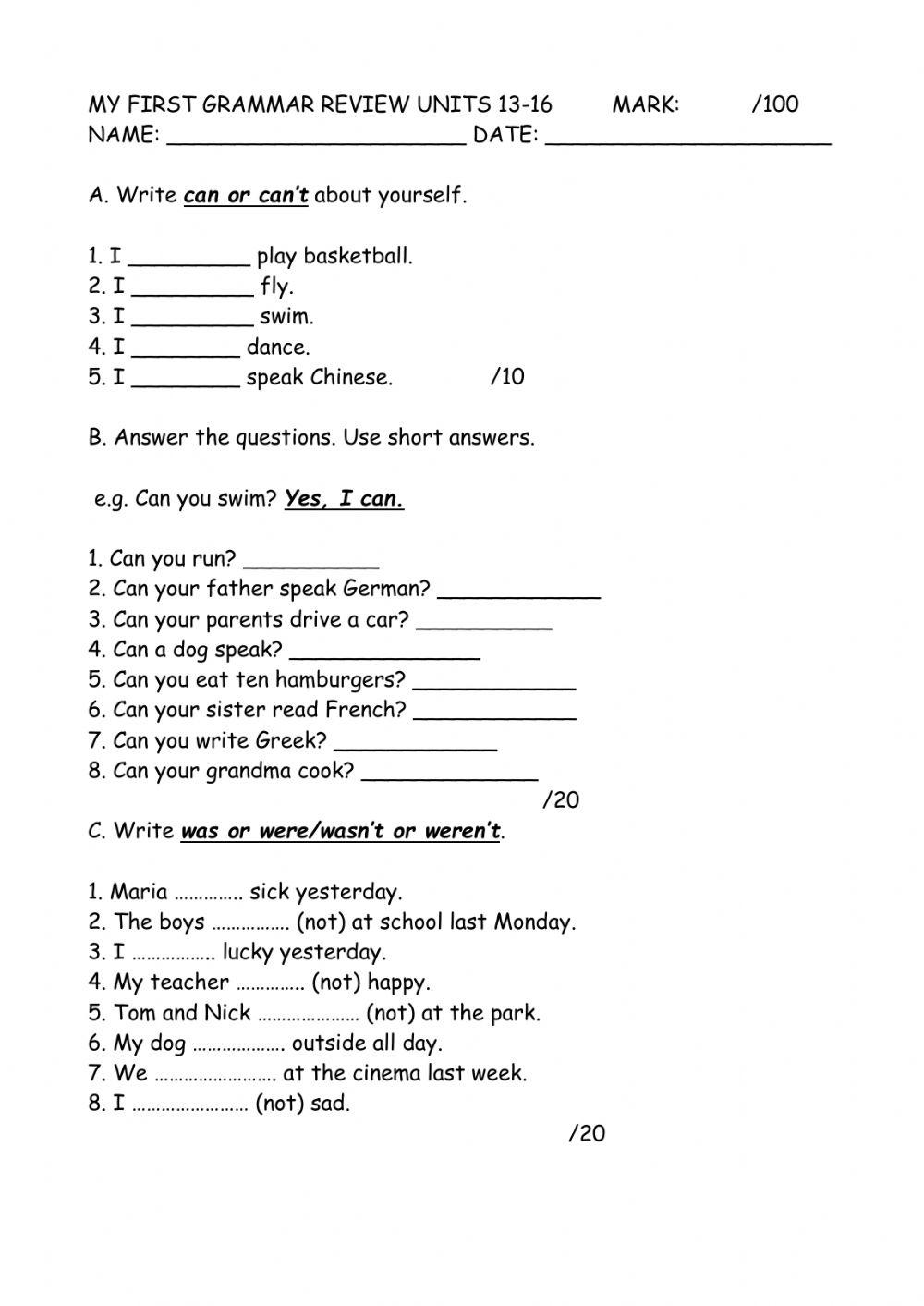 Test can-was-comparative-superlative