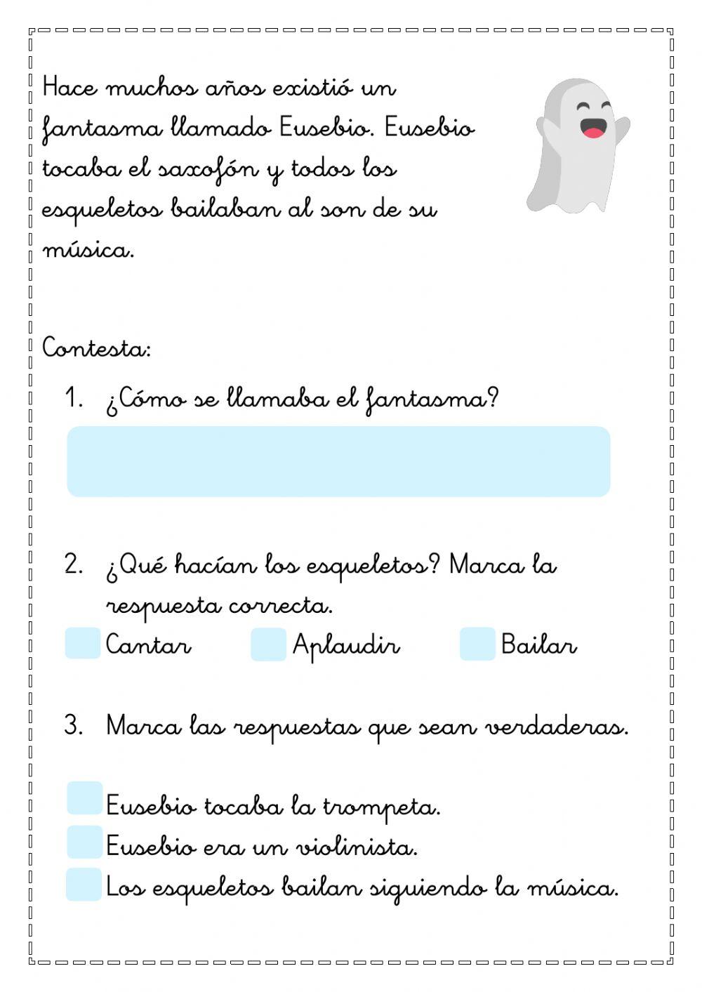 Comprensión lectora 1