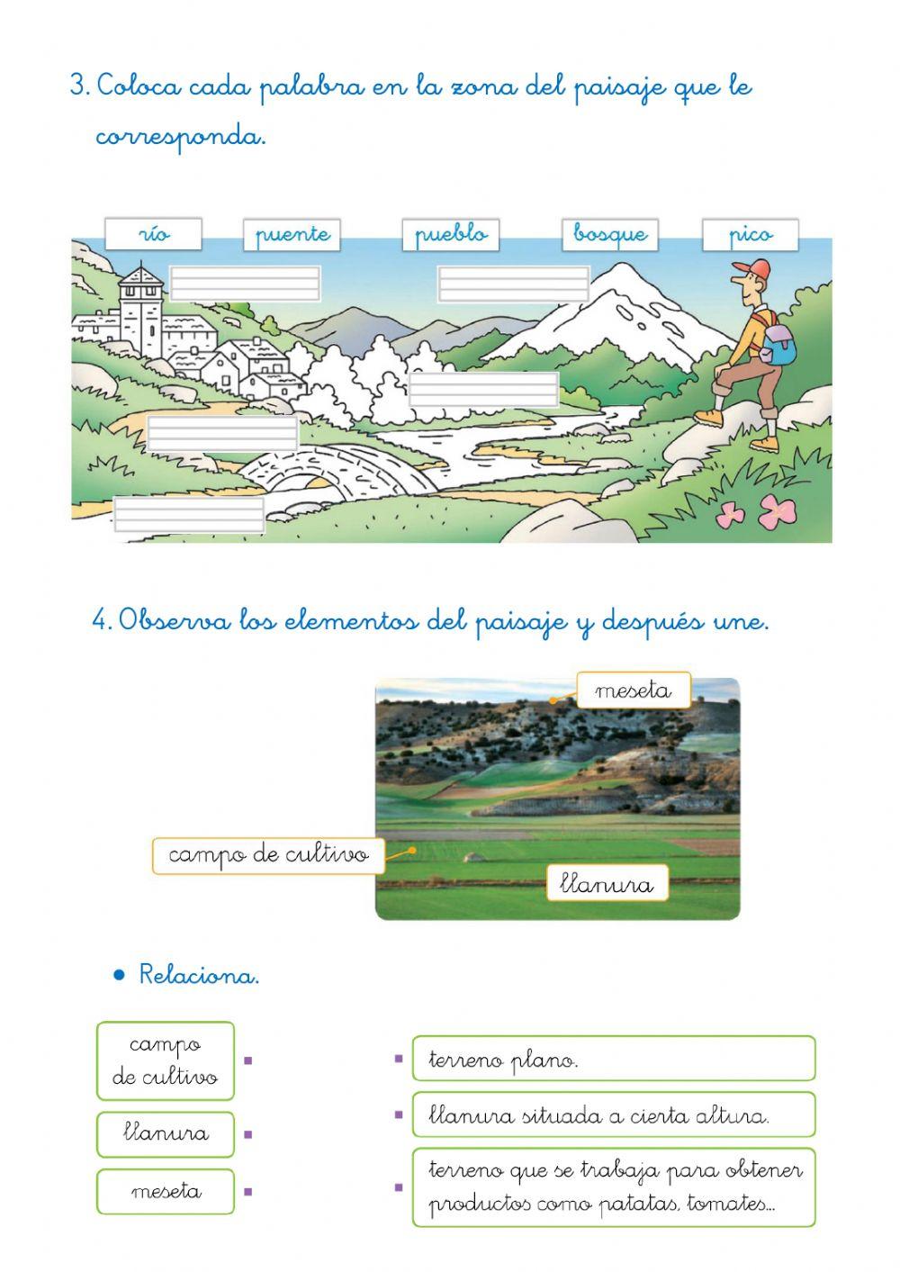 Paisajes de interior