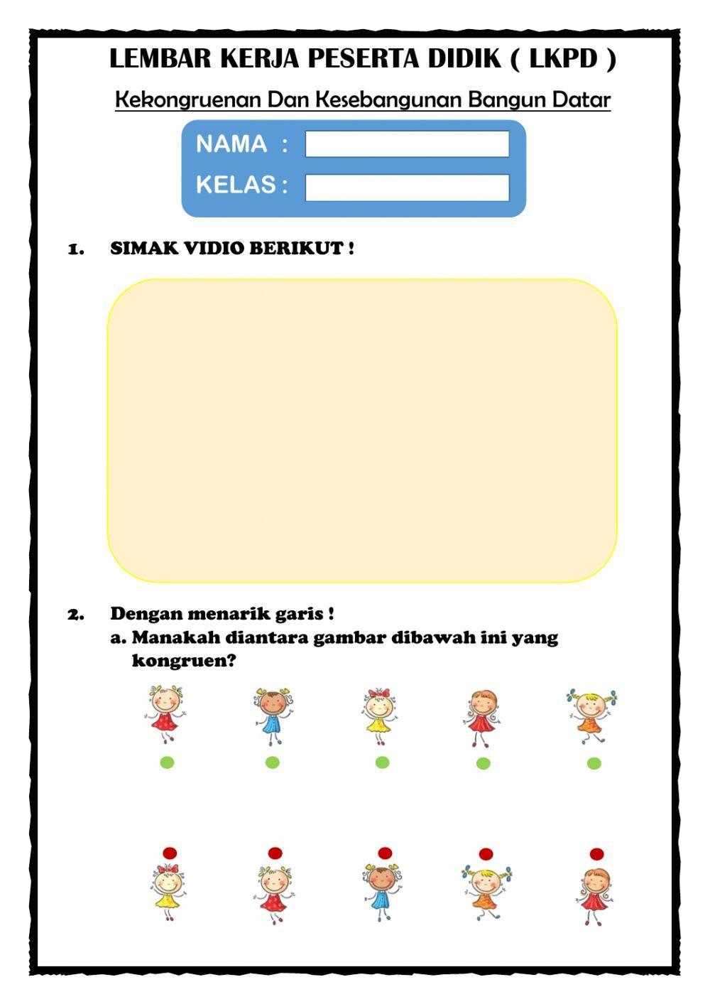 Kekongruenan dan Kesebangunan Bangun Datar