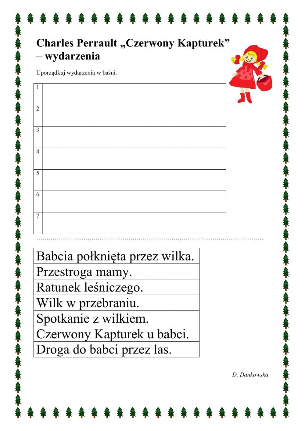 Baśnie - Czerwony Kapturek