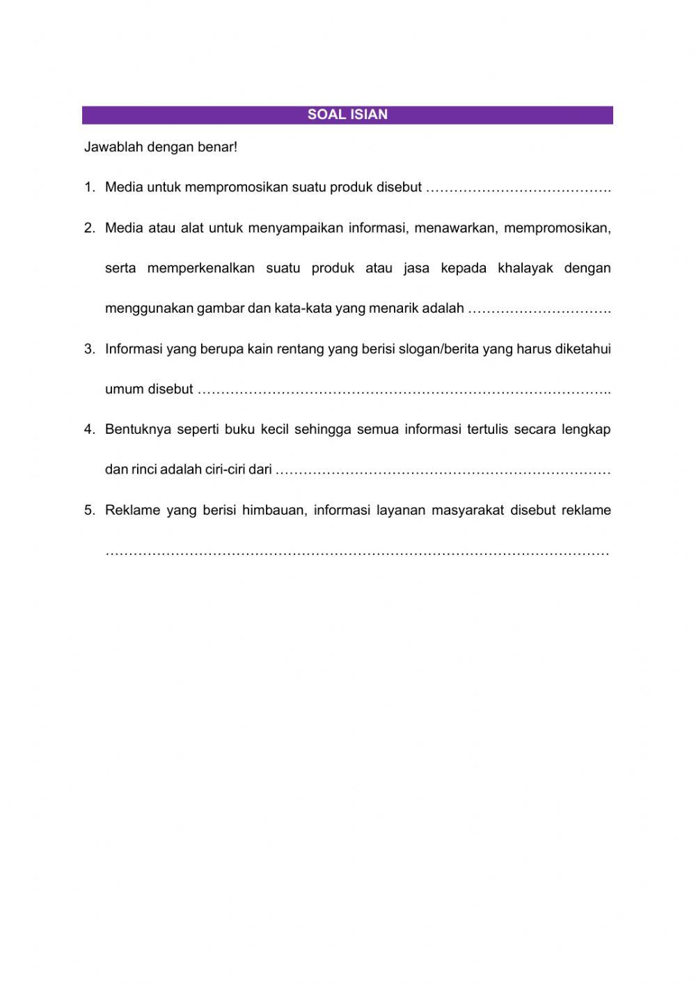 Tema 6 subtema 3 pembelajaran 4