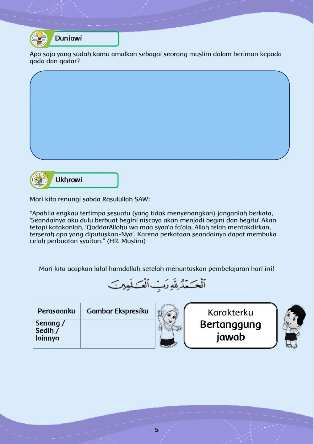 Bab 8: Iman kepada qada dan qadar
