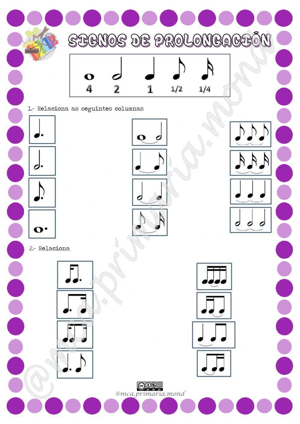 Signos de prolongación