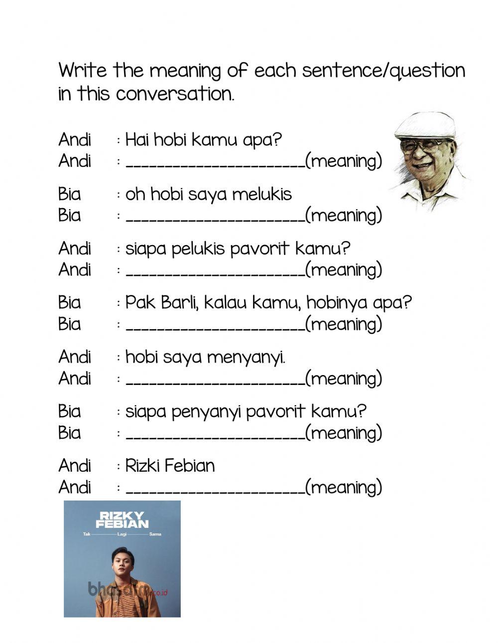 Conversation about Hobbies