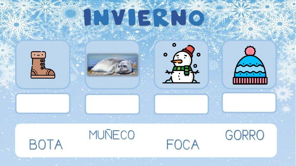 Vocabulario invierno