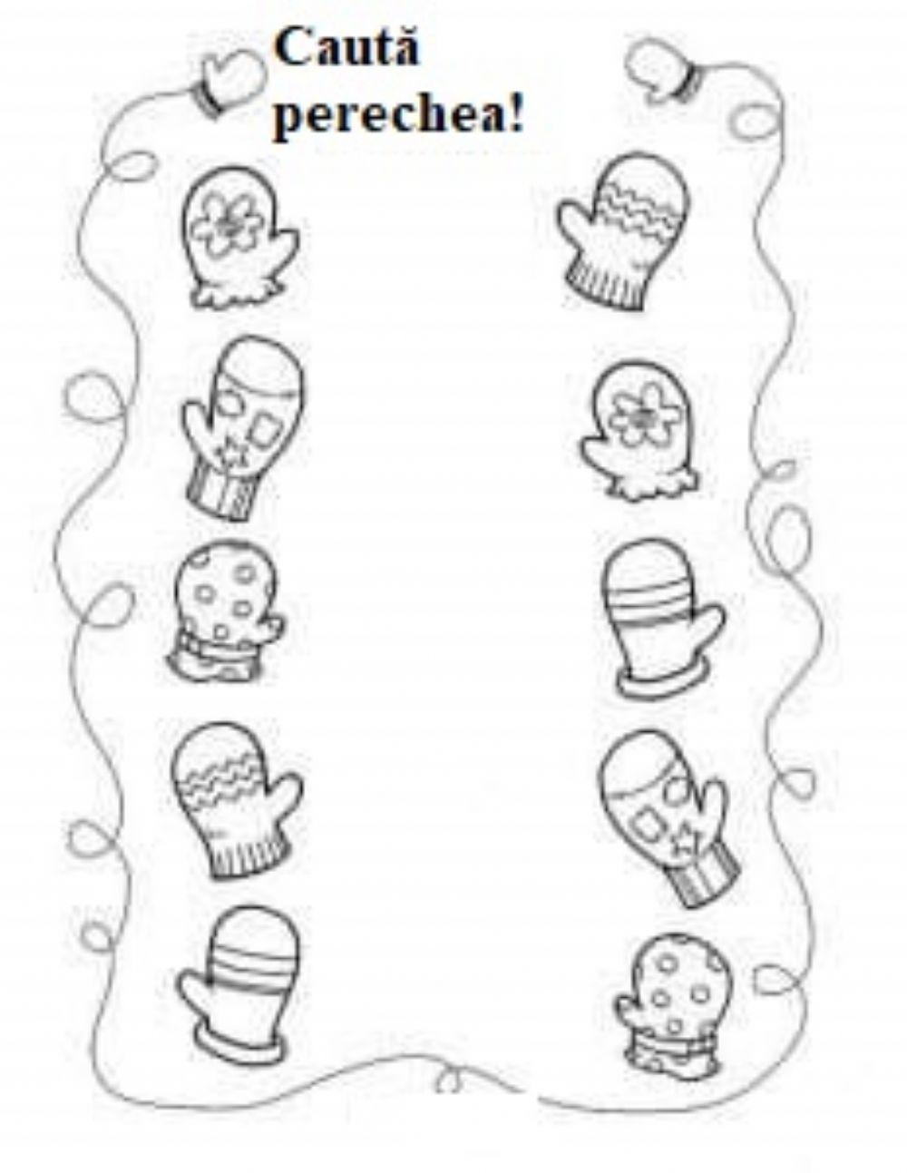 Caută perechea mănușii!