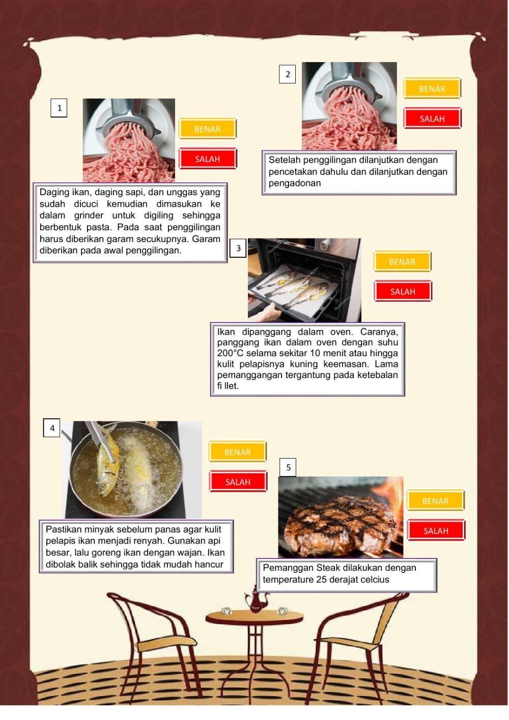 Pengolahan Bahan Pangan Setengah Jadi Hasil Perikanan dan Peterenakan