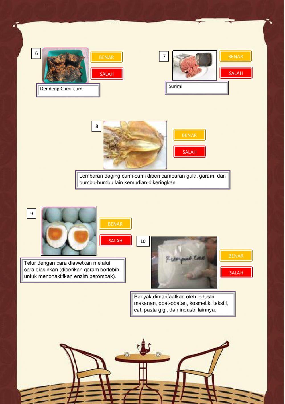 Pengolahan Bahan Pangan Setengah Jadi Hasil Perikanan dan Peterenakan