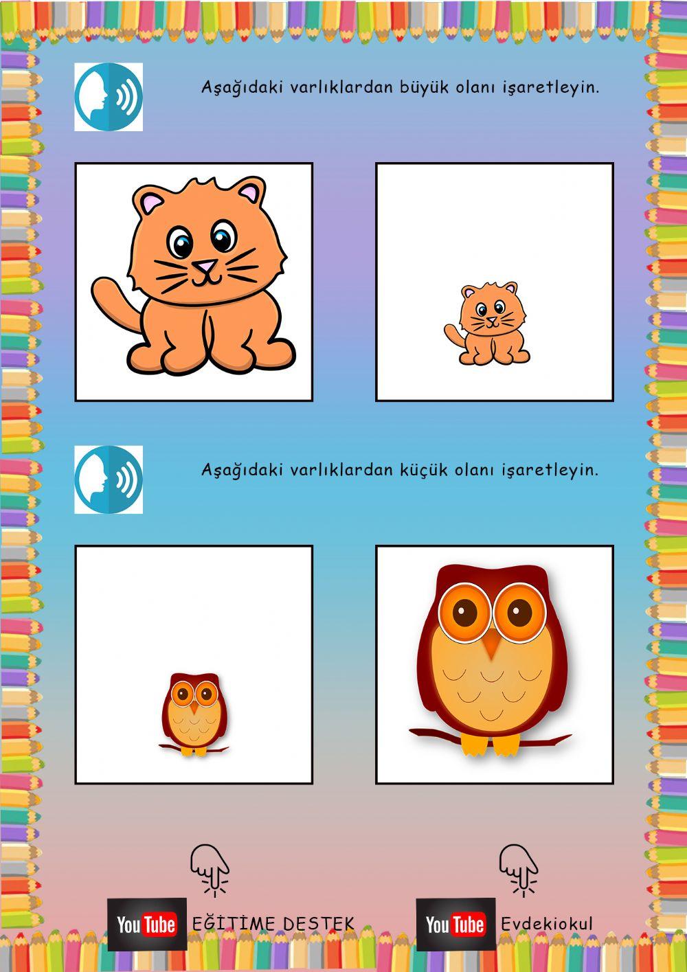 Okul Öncesi Büyük Küçük