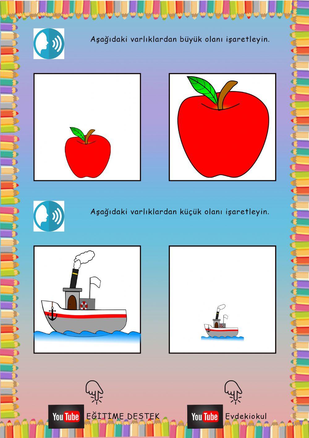 Okul Öncesi Büyük Küçük