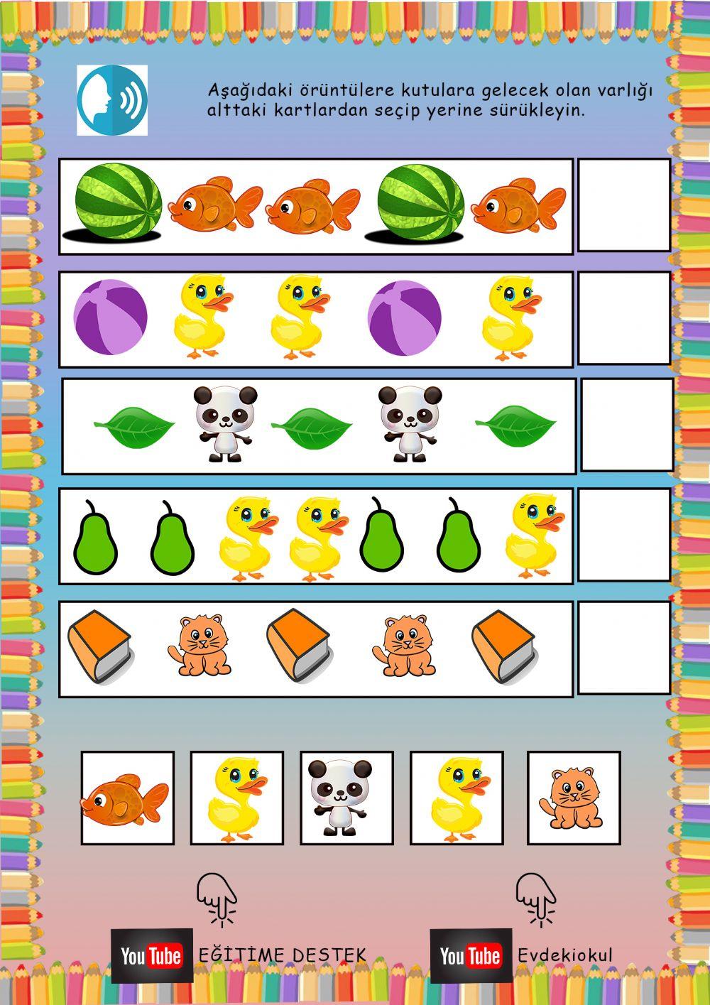 Okul Öncesi Örüntü