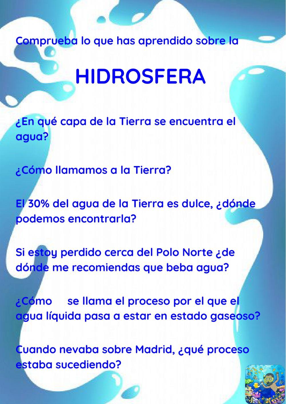 Repaso hidrosfera