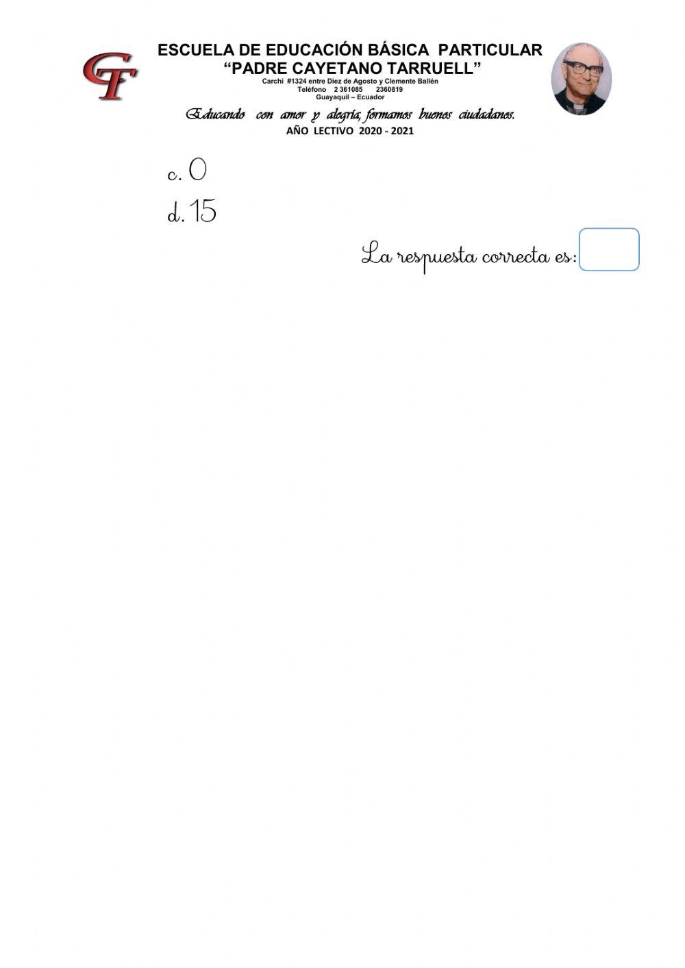 Aporte 5 parcial Matemática