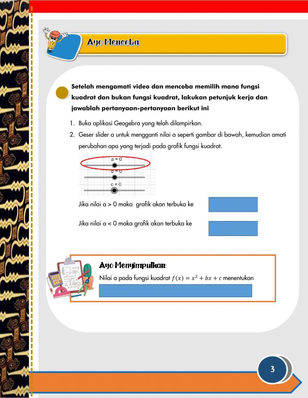 Lkpd fungsi kuadrat revisi