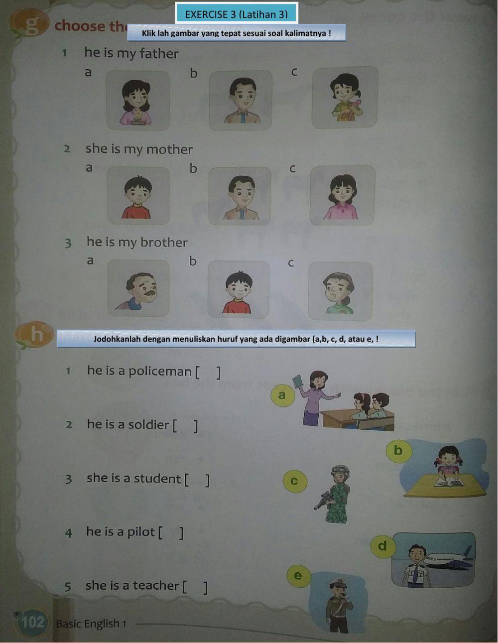 My family kelas 1 semester 2 (kd.5)