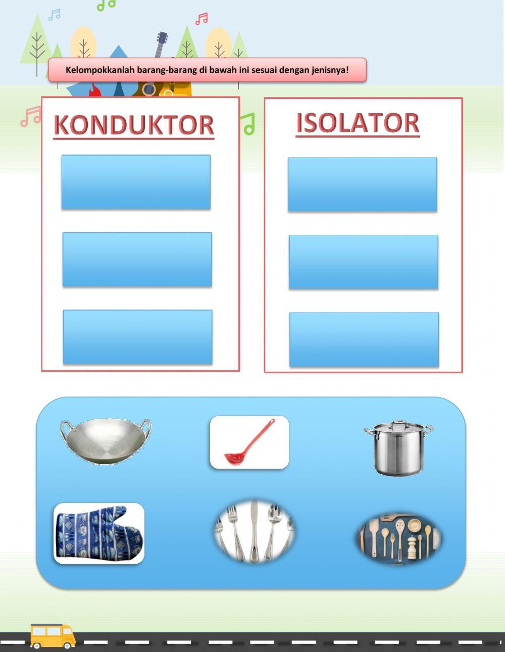LKPD Konduktor dan Isolator