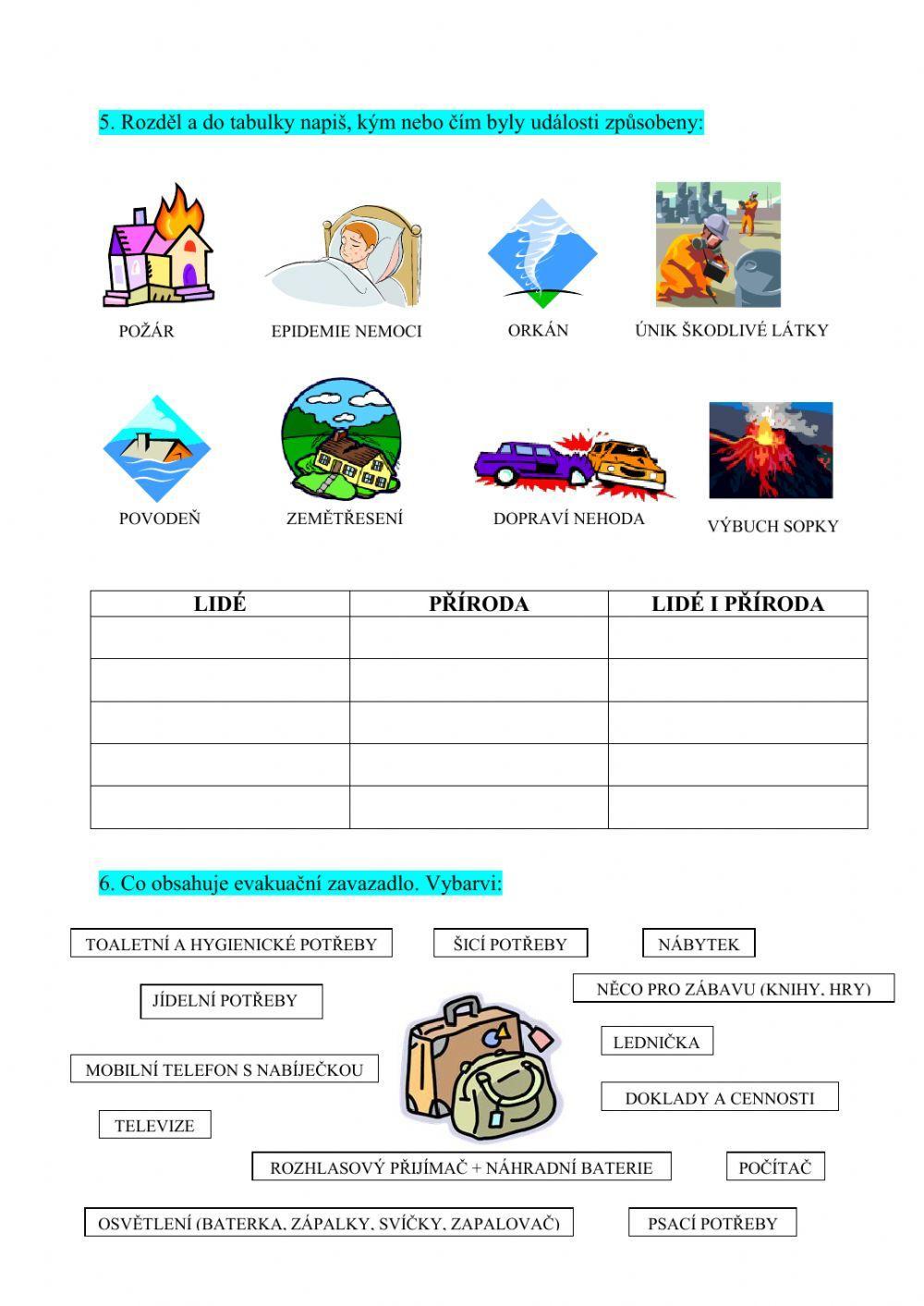 Mimořádné události