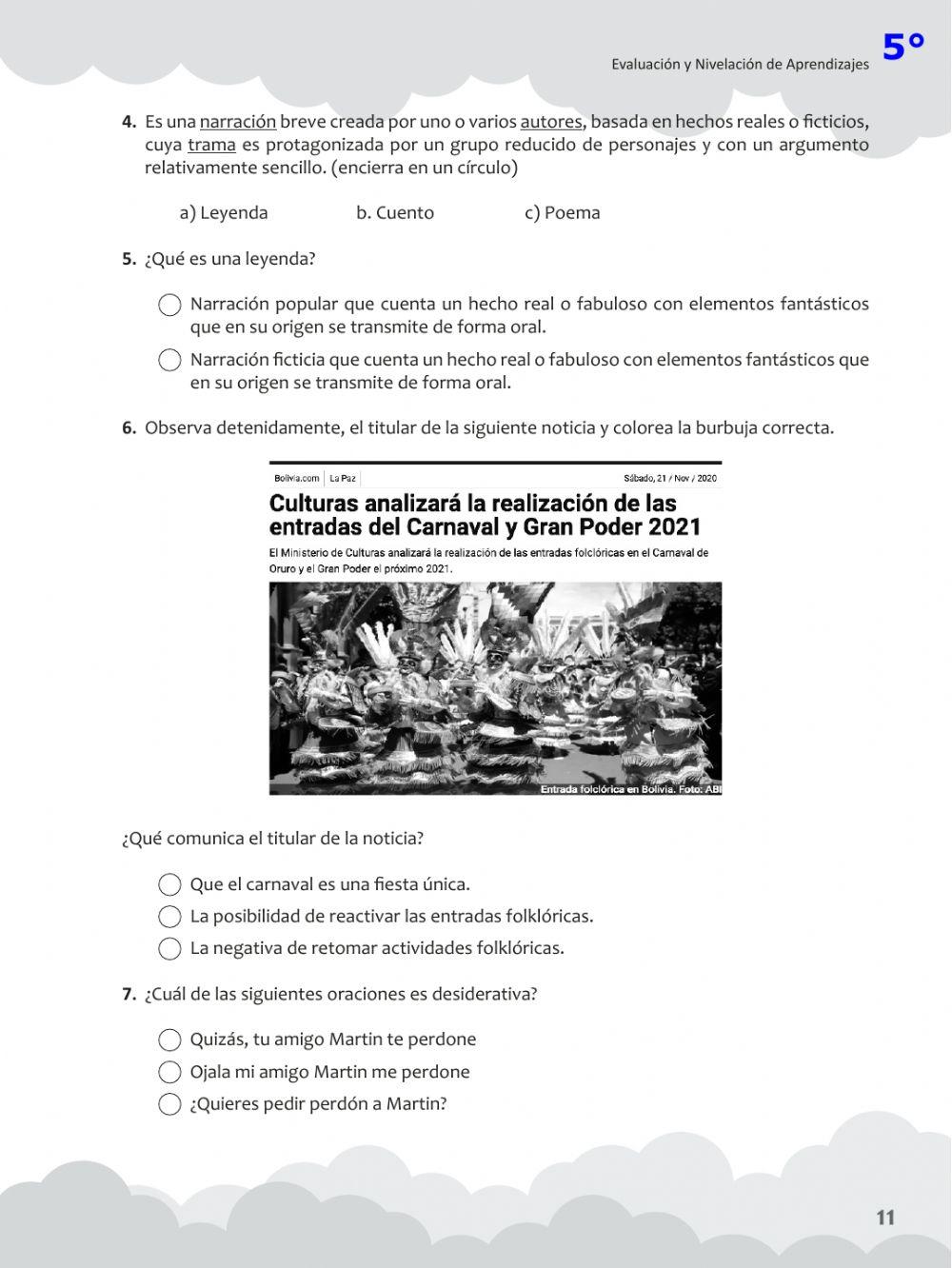 Evaluación de aprendizajes