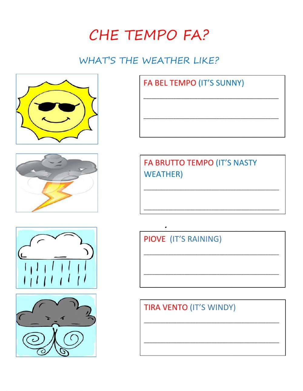 3rd and 4th gr weather - meteo