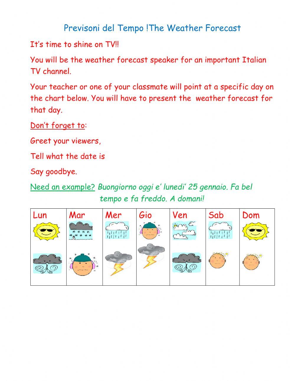 3rd and 4th gr weather - meteo