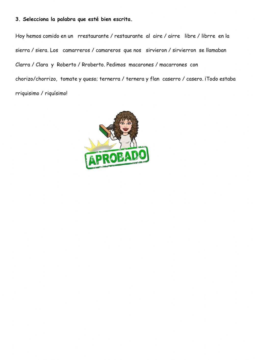 Uso de la r Uso de la r