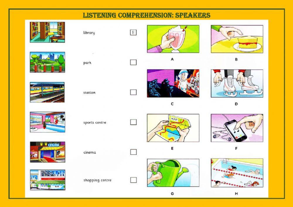 Listening comprehension