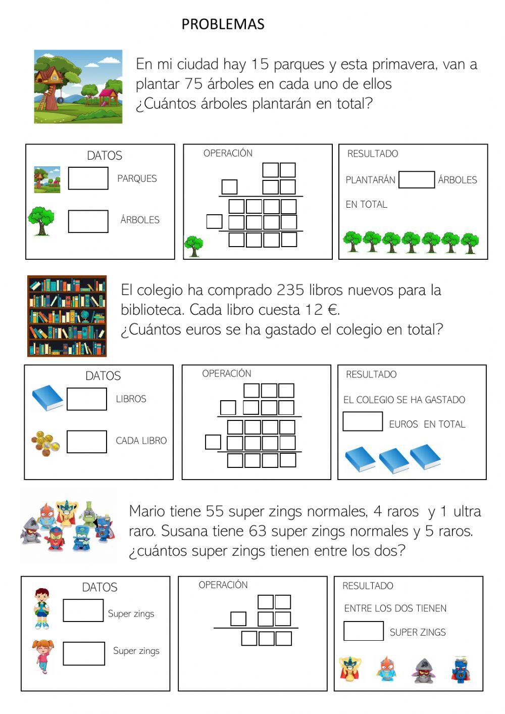 Problemas  multiplicaciones1