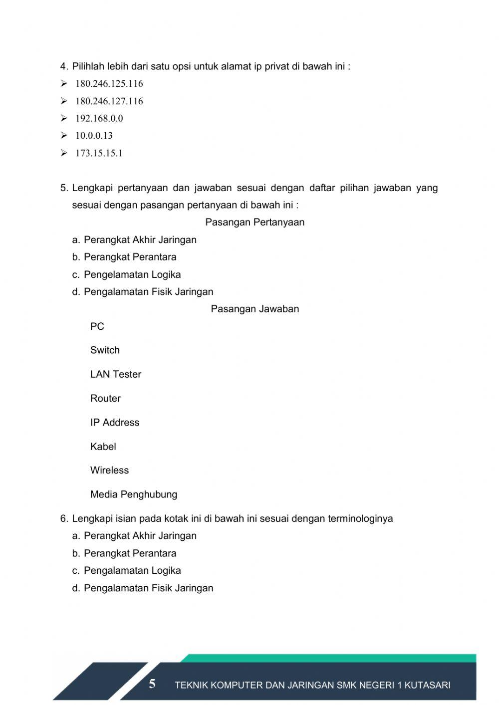 Administrasi Sistem Jaringan