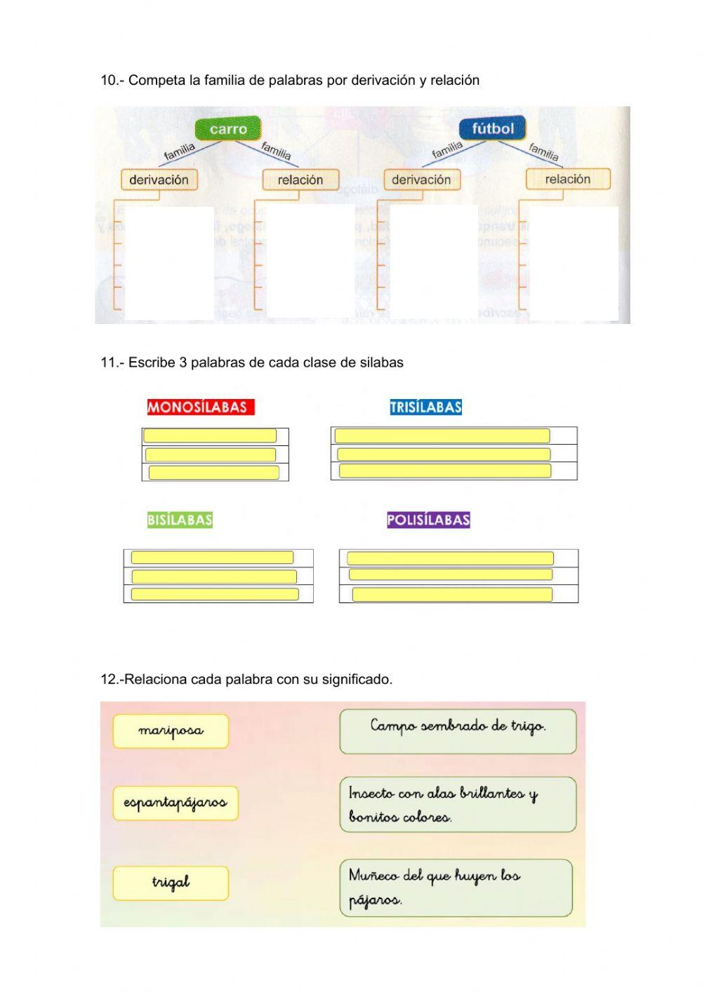 Evaluación 4to Lengua y Literatura